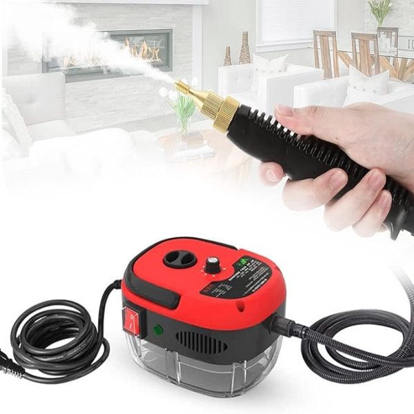 Nettoyeur Vapeur - SteamCleaner™ - Rouge - Mon Idéeal Nettoyage